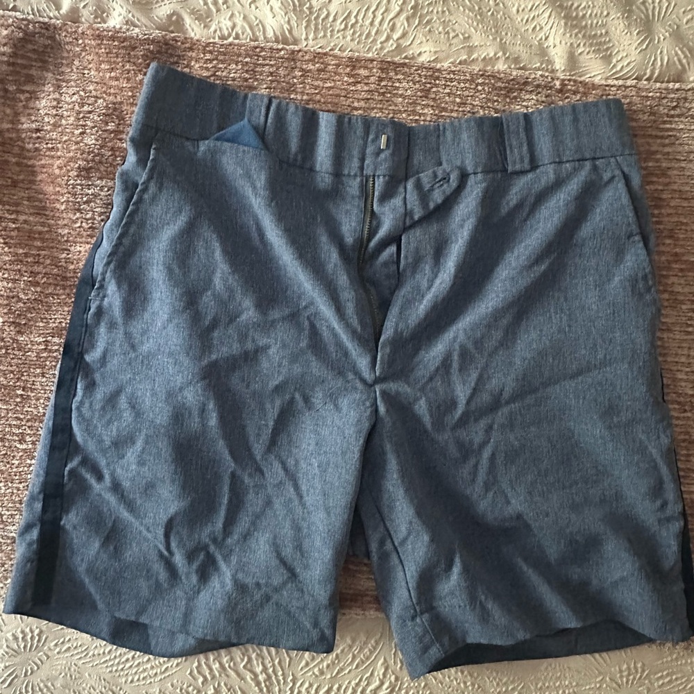 USPS post office uniform blue shorts